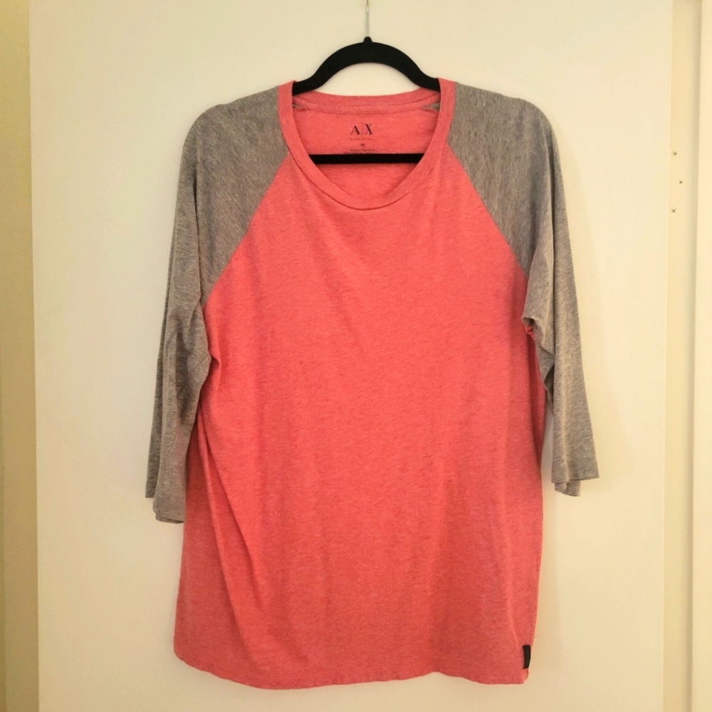 Armani Exchange 3 Qtr T-Shirt